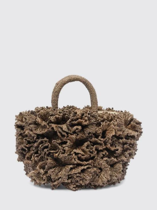 26SS 이벨리브 토트백 CORAL DARK TEA Brown