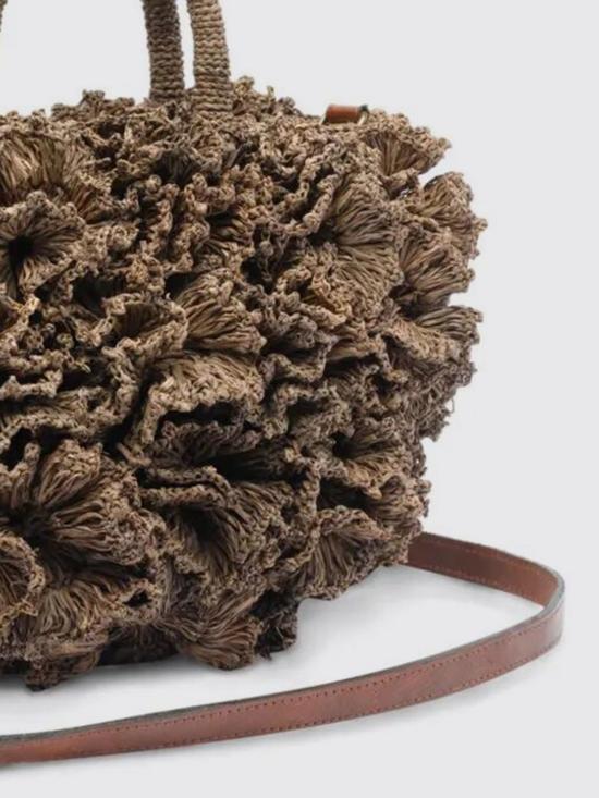 26SS 이벨리브 토트백 CORAL DARK TEA Brown - IBELIV