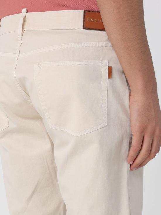 26SS 시빌리아 스트레이트 팬츠 SVM020Z3C026018PXB T0170 Beige - SIVIGILA