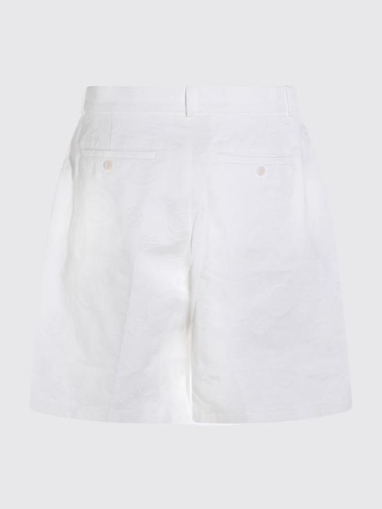 26SS 카사블랑카 숏팬츠 MSP26TR380 01 White - CASABLANCA