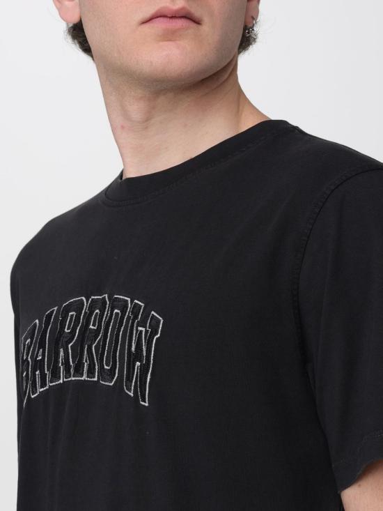 26SS 바로우 반팔 티셔츠 S6BWUATH014 110 Black - BARROW