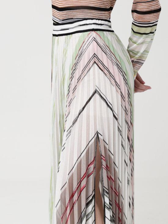 26SS 미소니 롱 스커트 DS26SH10BK01GP SMSMJ Multicolor - MISSONI