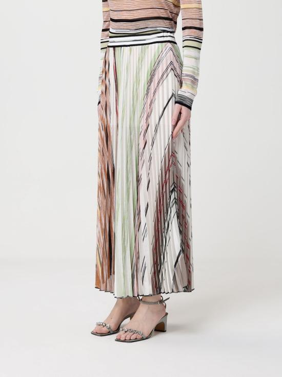 26SS 미소니 롱 스커트 DS26SH10BK01GP SMSMJ Multicolor - MISSONI