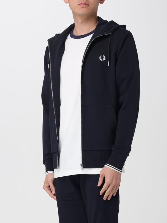26SS 프레드페리 긴팔 티셔츠 J7536 795 Blue - FRED PERRY