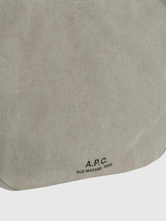 26SS 아페쎄 저널 로고 숄더백 PSAJZM61939 JAA Green - A.P.C.