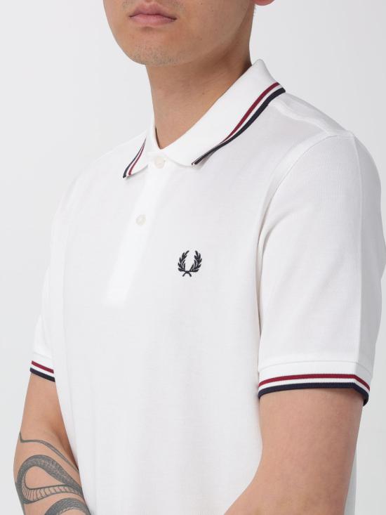 26SS 프레드페리 폴로 티셔츠 M3600 T60 White 1 - FRED PERRY