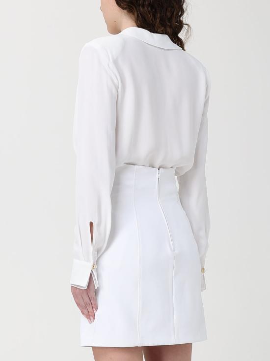 26SS 엘리자베타프랜치 셔츠 CB00261E2 360 White - ELISABETTA FRANCHI