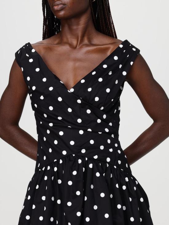 26SS 셀프 포트레이트 롱 원피스 RS262095B Black - SELF PORTRAIT