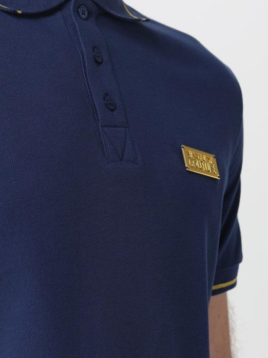 26SS 베르사체 폴로 티셔츠 80GAGT05CJ01T G83 Gold - VERSACE