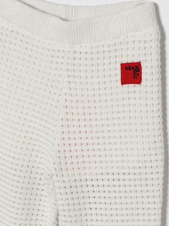 26SS [키즈] 막스앤코 스트레이트 팬츠 MX0309MX00V MX100 White - MAX & CO.