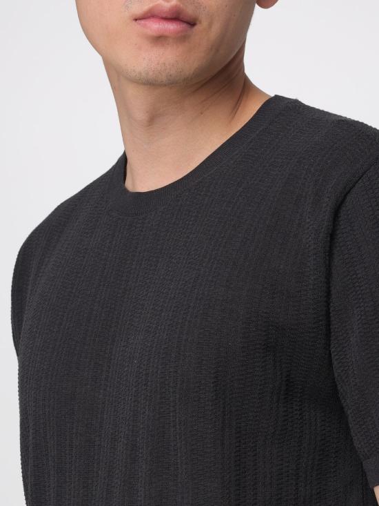 26SS 엠포리오 아르마니 스웨터 EM004740AF23761 O8021 Charcoal - EMPORIO ARMANI