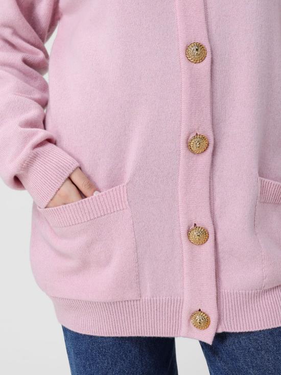 26SS 발망 스웨터 GF1KO003KI87 4HR Pink - BALMAIN