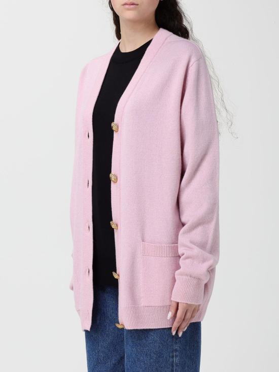 26SS 발망 스웨터 GF1KO003KI87 4HR Pink - BALMAIN