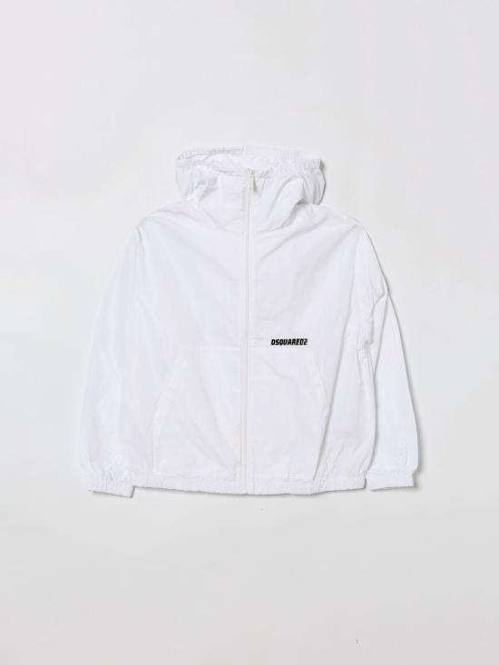 26SS [키즈] 디스퀘어드2 캐주얼 자켓 DQ3234D0AGM DQ100 White