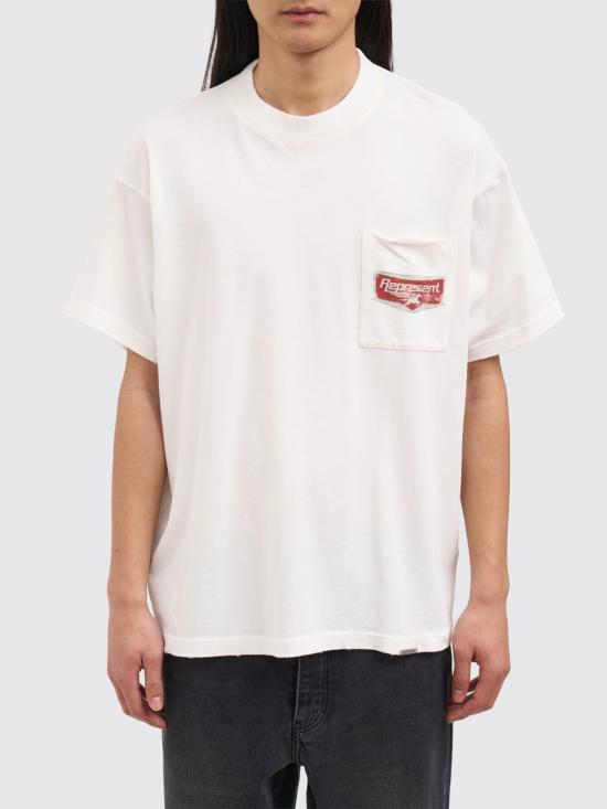 26SS 리프레젠트 반팔 티셔츠 MLM100596 72 White