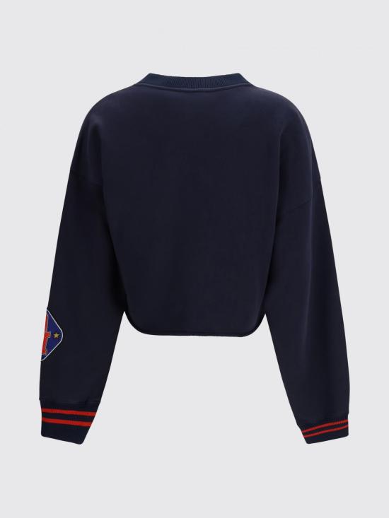 26SS 오프화이트 스웨터 2BA07ES26FLE001 W932 Blue - OFF WHITE