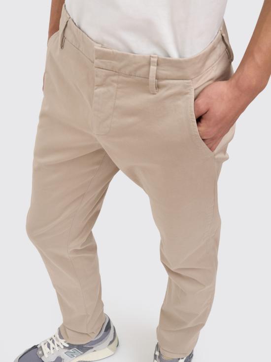 26SS 돈답 스트레이트 팬츠 UP235GS0096PTD 010 Beige - DONDUP