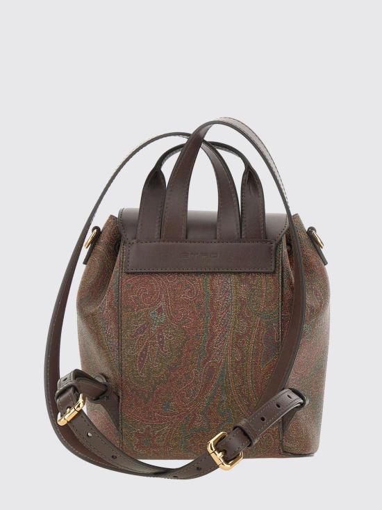 26SS 에트로 에센셜 스몰 아르니카 백팩 WP1F0002AA001 M0019 Brown - ETRO
