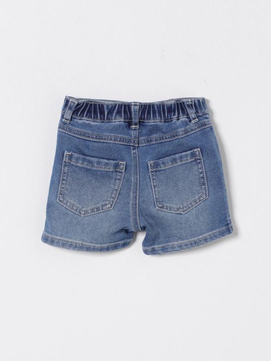 26SS [키즈] 모스키노 쇼츠/버뮤다 MUQ01PLDE17 40507 Denim - MOSCHINO