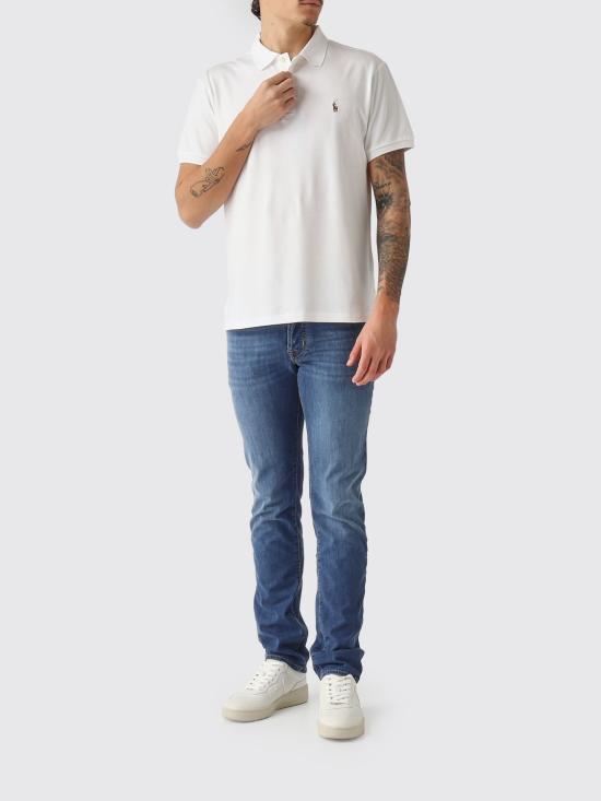 26SS 폴로 랄프로렌 폴로 티셔츠 710685514 001 White - POLO RALPH LAUREN