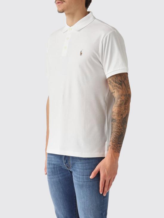 26SS 폴로 랄프로렌 폴로 티셔츠 710685514 001 White - POLO RALPH LAUREN