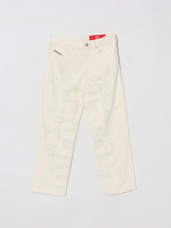 26SS [키즈] 디젤 진 J00817KXBRP K141 Ivory