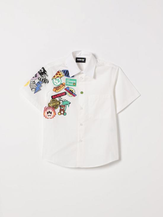 26SS [키즈] 바로우 셔츠 S6BKJUSI049 002 White