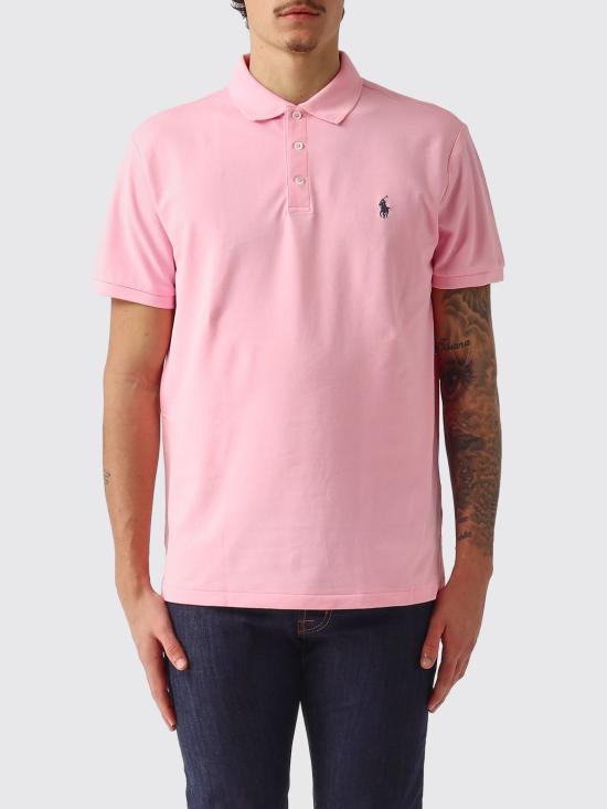 26SS 폴로 랄프로렌 폴로 티셔츠 710941439 502 Pink