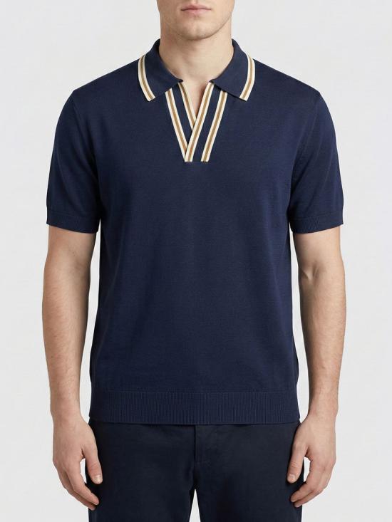 26SS 파올로페코라 폴로 티셔츠 A031F200 6685 Blue