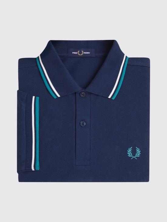 26SS 프레드페리 폴로 티셔츠 M3600P 86A Blue - FRED PERRY