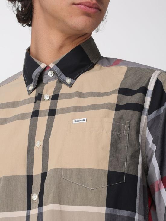 26SS 바버 긴팔 셔츠 MSH5071 TN31 Sand - BARBOUR
