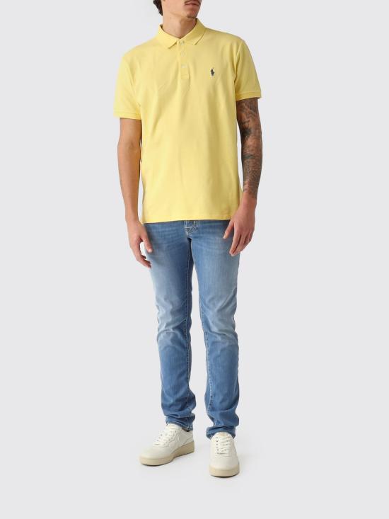 26SS 폴로 랄프로렌 폴로 티셔츠 710941439 504 Yellow - POLO RALPH LAUREN