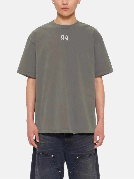 26SS 44레이블 반팔 티셔츠 B0030556 FA724P777 GREY - 44 LABEL