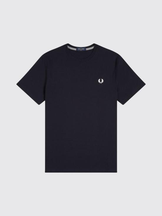 26SS 프레드페리 반팔 티셔츠 M1600V 608 Navy - FRED PERRY