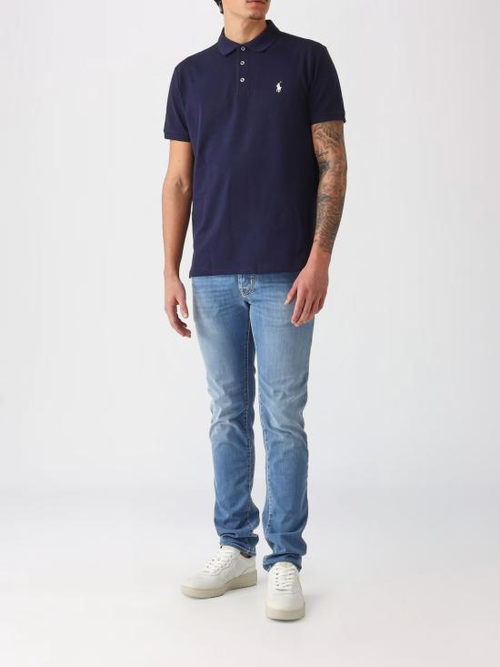 26SS 폴로 랄프로렌 폴로 티셔츠 710941439 038 Blue - POLO RALPH LAUREN