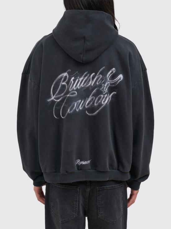 26SS 리프레젠트 긴팔 티셔츠 MLM100610 04 Black - REPRESENT