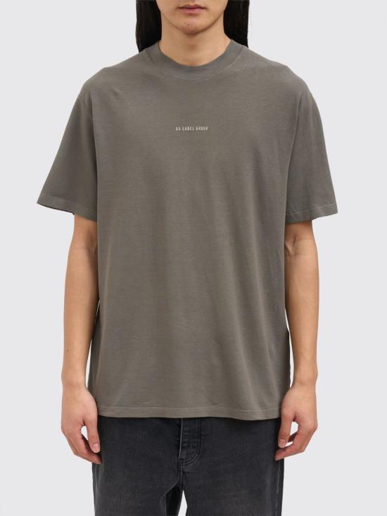 26SS 44레이블 반팔 티셔츠 B0030653FA725 P776 Grey