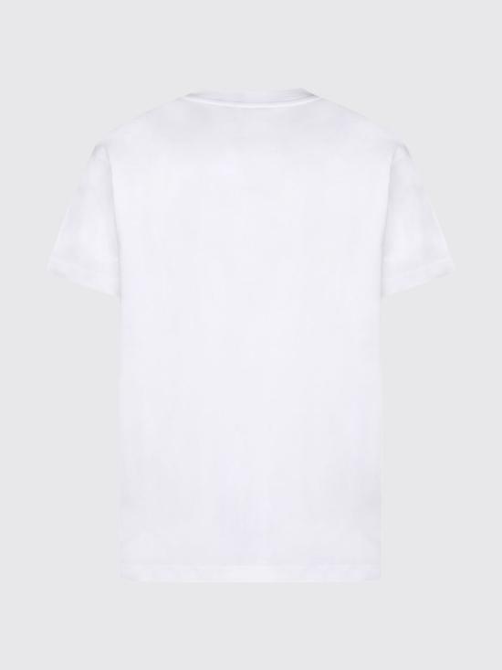 26SS 모스키노 반팔 티셔츠 261ZZ07130241 1001 White - MOSCHINO