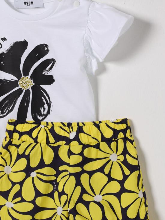 26SS [키즈] 엠에스지엠 오버롤 S6MSNGTR270 MS009 Yellow - MSGM