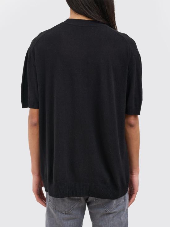 26SS 파올로페코라 반팔 티셔츠 A023F600 9000 Black - PAOLO PECORA