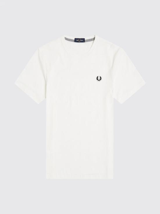 26SS 프레드페리 반팔 티셔츠 M1600V 129 White - FRED PERRY