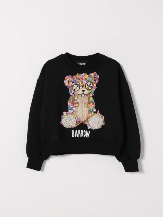 26SS [키즈] 바로우 풀오버 S6BKJGSW123 110 Black