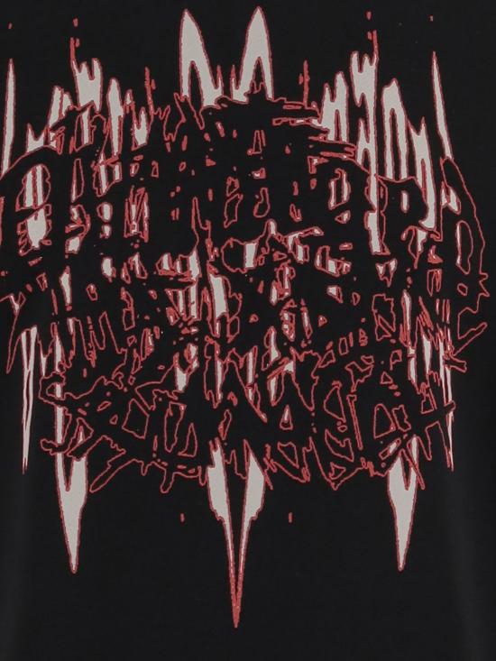 26SS 44레이블 반팔 티셔츠 B0030666FA583 P774 Black - 44 LABEL