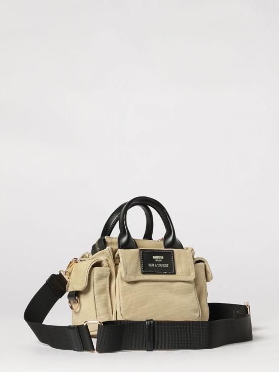 26SS [키즈] 엠에스지엠 숄더백 S6MSJGBA109 013 Beige - MSGM