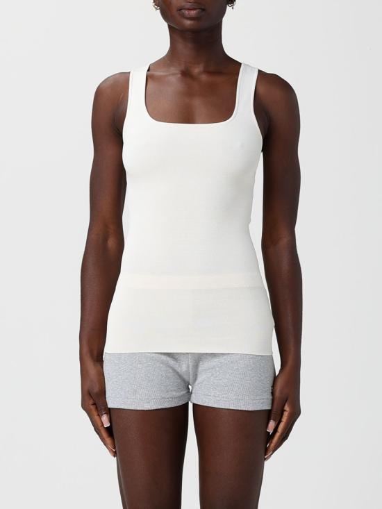 26SS 엔타이어 스튜디오 민소매 티셔츠 ESSS26TO03237 0073 White