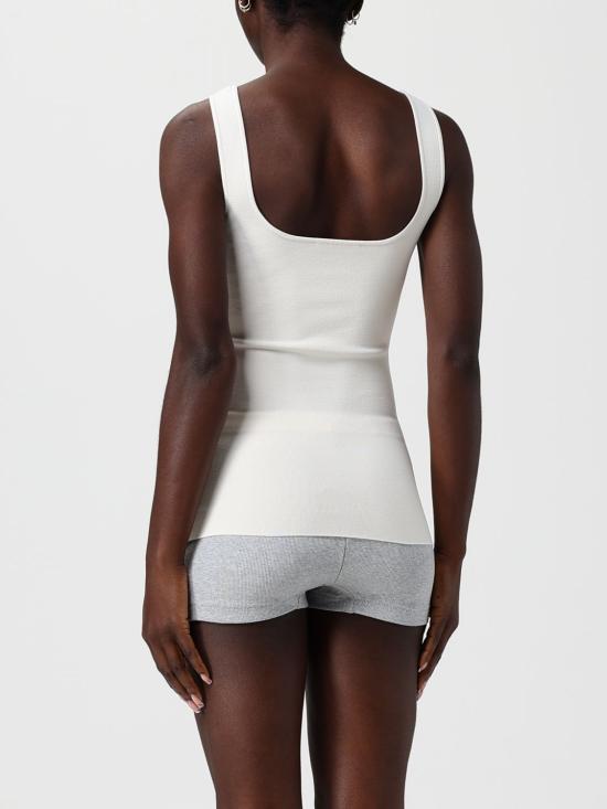 26SS 엔타이어 스튜디오 민소매 티셔츠 ESSS26TO03237 0073 White - ENTIRE STUDIOS