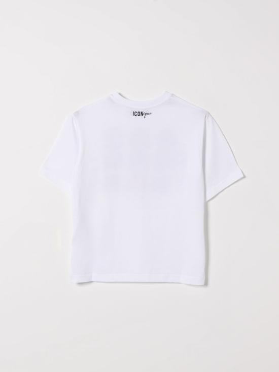 26SS [키즈] 디스퀘어드2 티셔츠 DQ3386D0AG7 DQ100 White - DSQUARED2