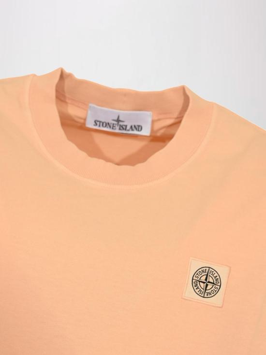 26SS 스톤 아일랜드 반팔 티셔츠 2100030S0115 V008E Pink - STONE ISLAND