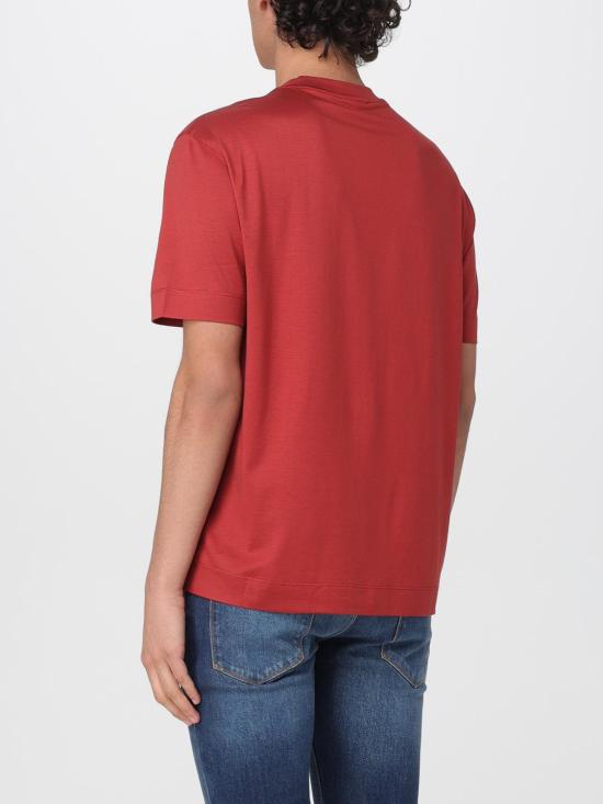 26SS 엠포리오 아르마니 반팔 티셔츠 EM002838AF10761 U5035 Red - EMPORIO ARMANI