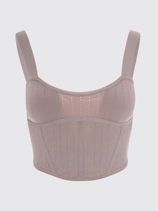 26SS 파트리지아페페 민소매 티셔츠 8K0372K315 S748 Grey - PATRIZIA PEPE